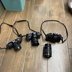 Ricoh mix of cameras